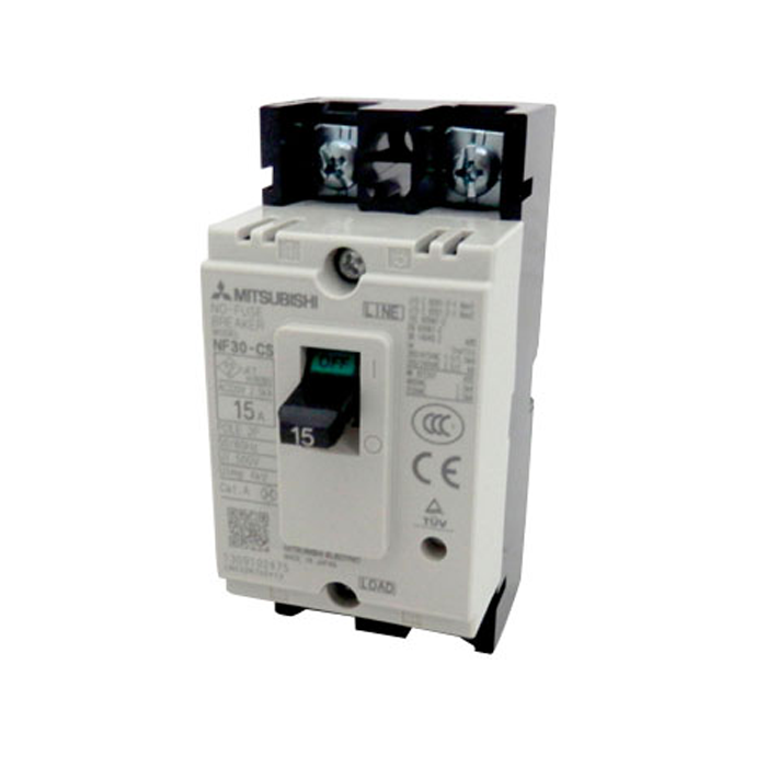 Aptomat Mitsubishi MCCB 2 pha 3A 2.5kA