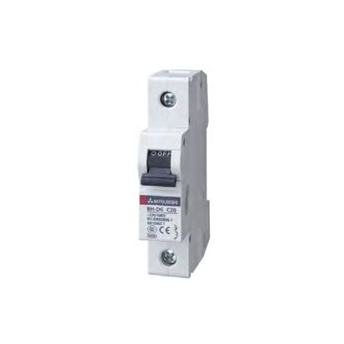 Aptomat Mitsubishi MCB 1 pha 1A 6kA