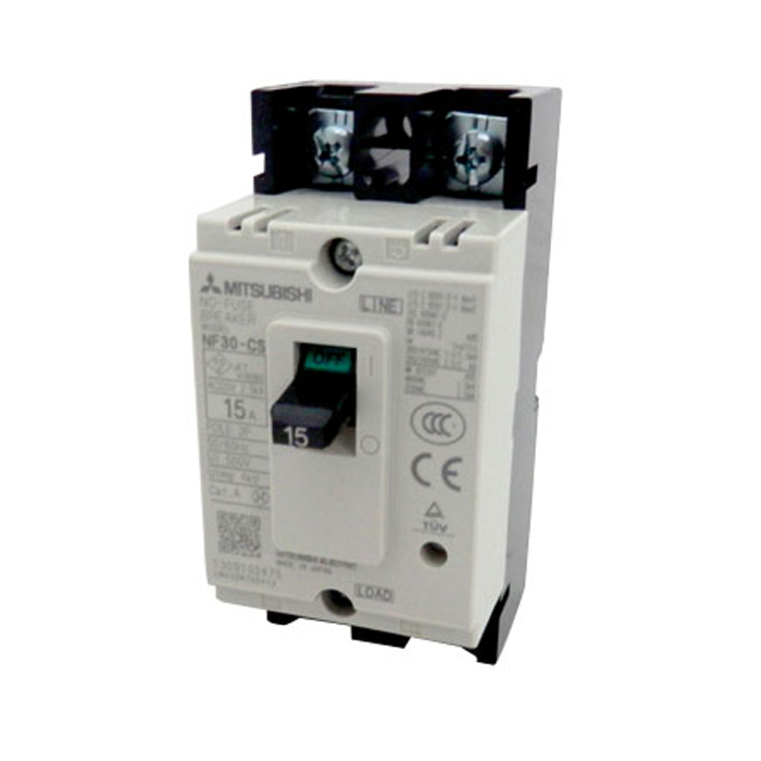 Aptomat Mitsubishi MCCB 2 pha 5A 2.5kA