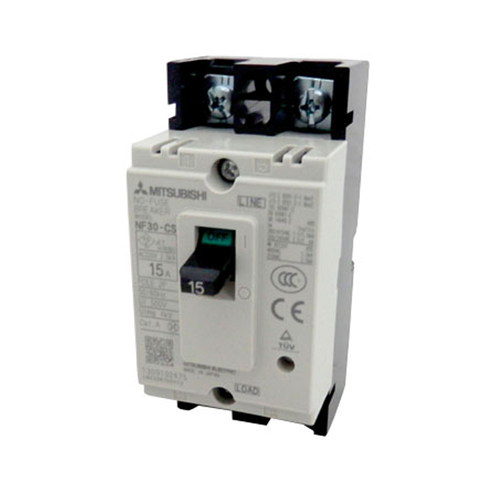 Aptomat Mitsubishi MCCB 2 pha 10A 2.5kA