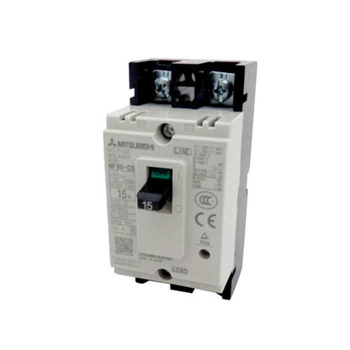Aptomat Mitsubishi MCCB 2 pha 20A 2.5kA