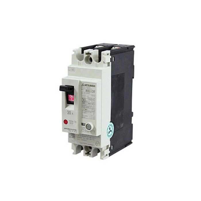 Aptomat chống giật Mitsubishi ELCB 2P 10A 30mA 7.5kA