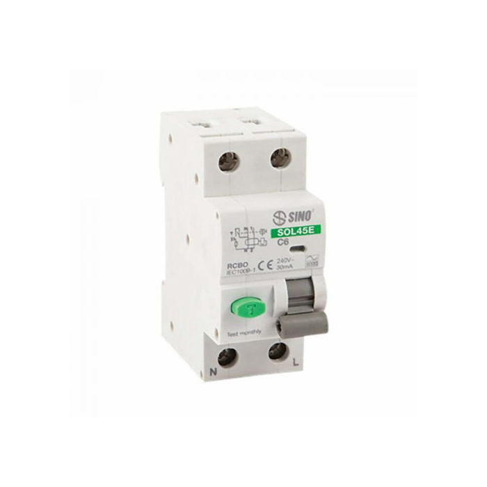 Aptomat chống giật RCBO Sino SOL45E 40A 30mA