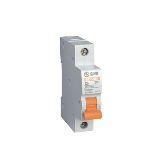 MCB 1P 10A 6kA SC68N/C1010