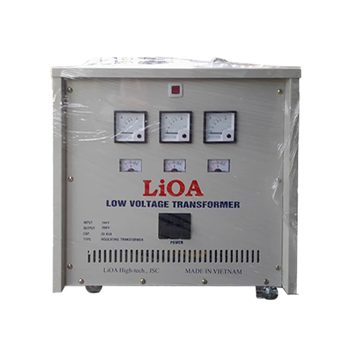 Biến Áp Đổi Nguồn Hạ Áp 3 Pha LiOA Loại Tự Ngẫu – Mã 3K201M2YH5YT