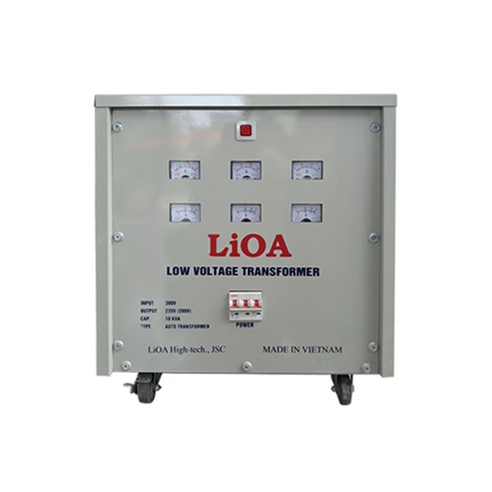 Biến Áp Đổi Nguồn Hạ Áp 3 Pha LiOA Loại Tự Ngẫu