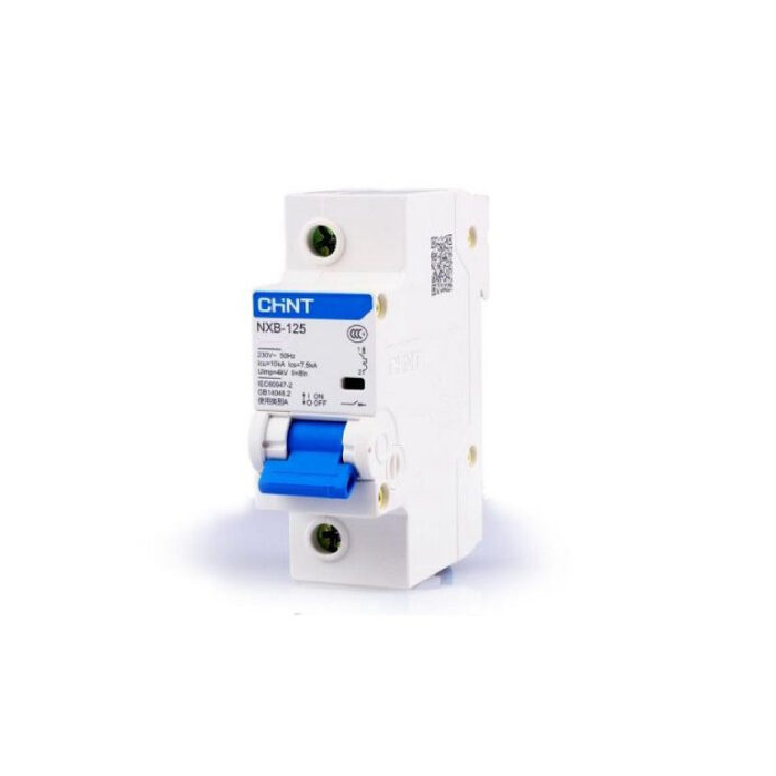NXB-125 C100 1P – MCB đóng cắt 100A 10KA 240/415V 1 pha Chint