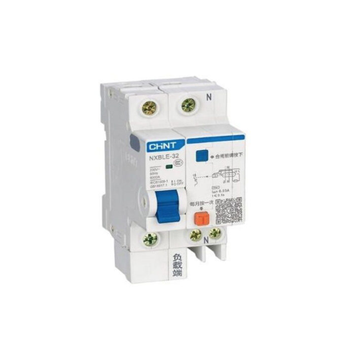 NXBLE-32 16A 1P+N 30mA 6kA – RCBO 1 pha 50/60Hz Chint