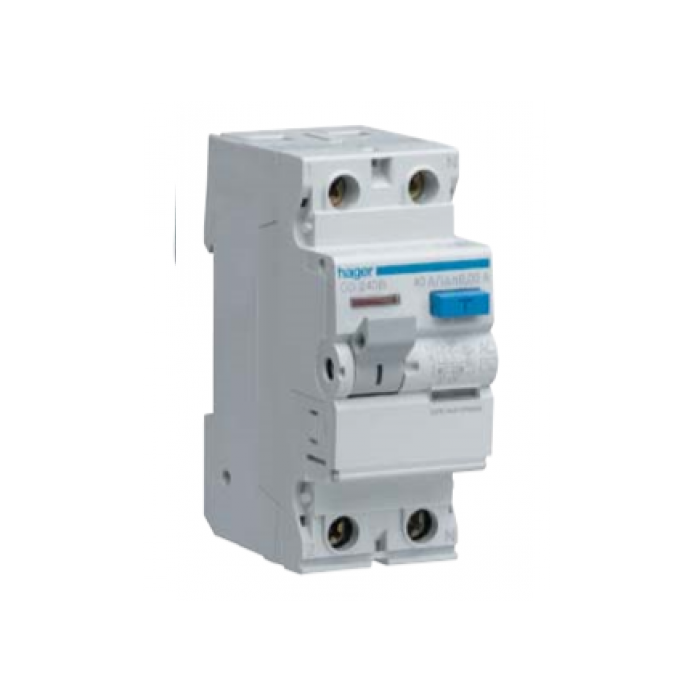 CD280B – Cầu dao chống rò, chống giật Hager (RCCB) 2 cực