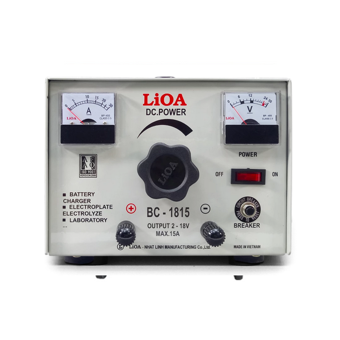 Máy Nạp Ắc Quy Nguồn 1 Chiều LiOA mã BC1815