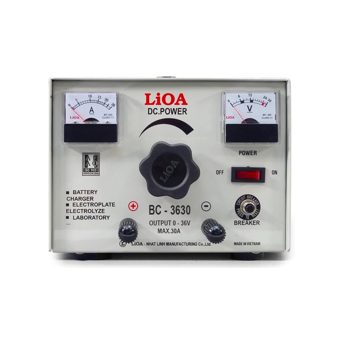 Máy Nạp Ắc Quy Nguồn 1 Chiều LiOA mã BC3630