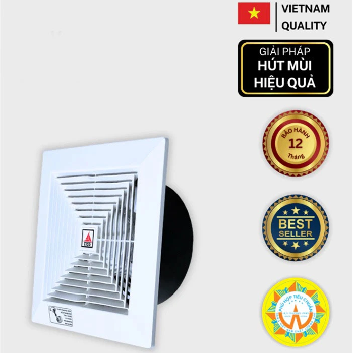 Quạt thông gió âm trần thẳng Tico TC-20AV5